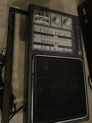 VINTAGE General Electric AM/FM Radio Model 7-2857A Tested Works w ...