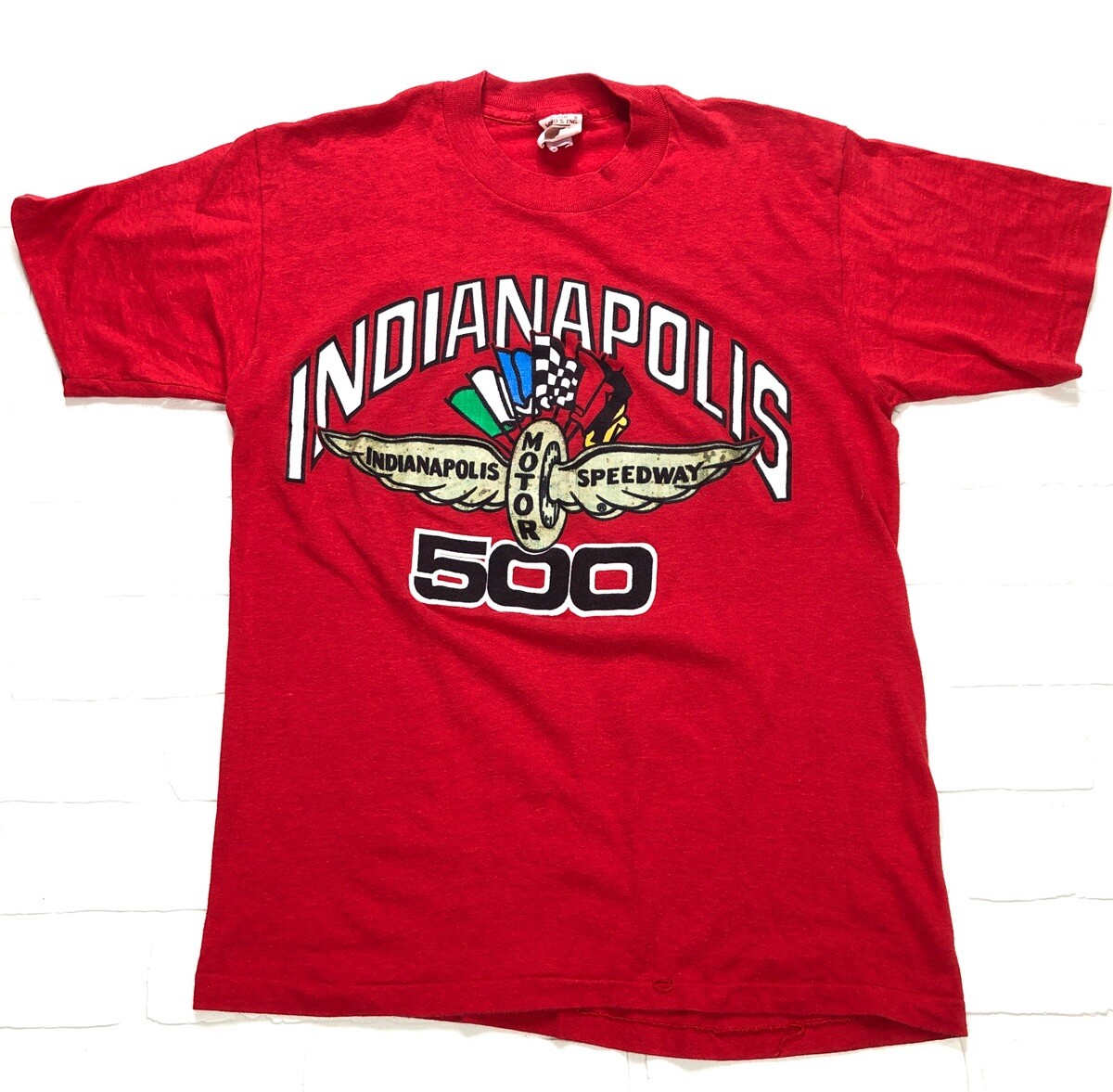 60s INDIANAPOLIS 500 染込み 半袖 スウェット ビンテージ 60s INDIANAPOLIS 500 染込み 半袖 スウェット ビンテージ