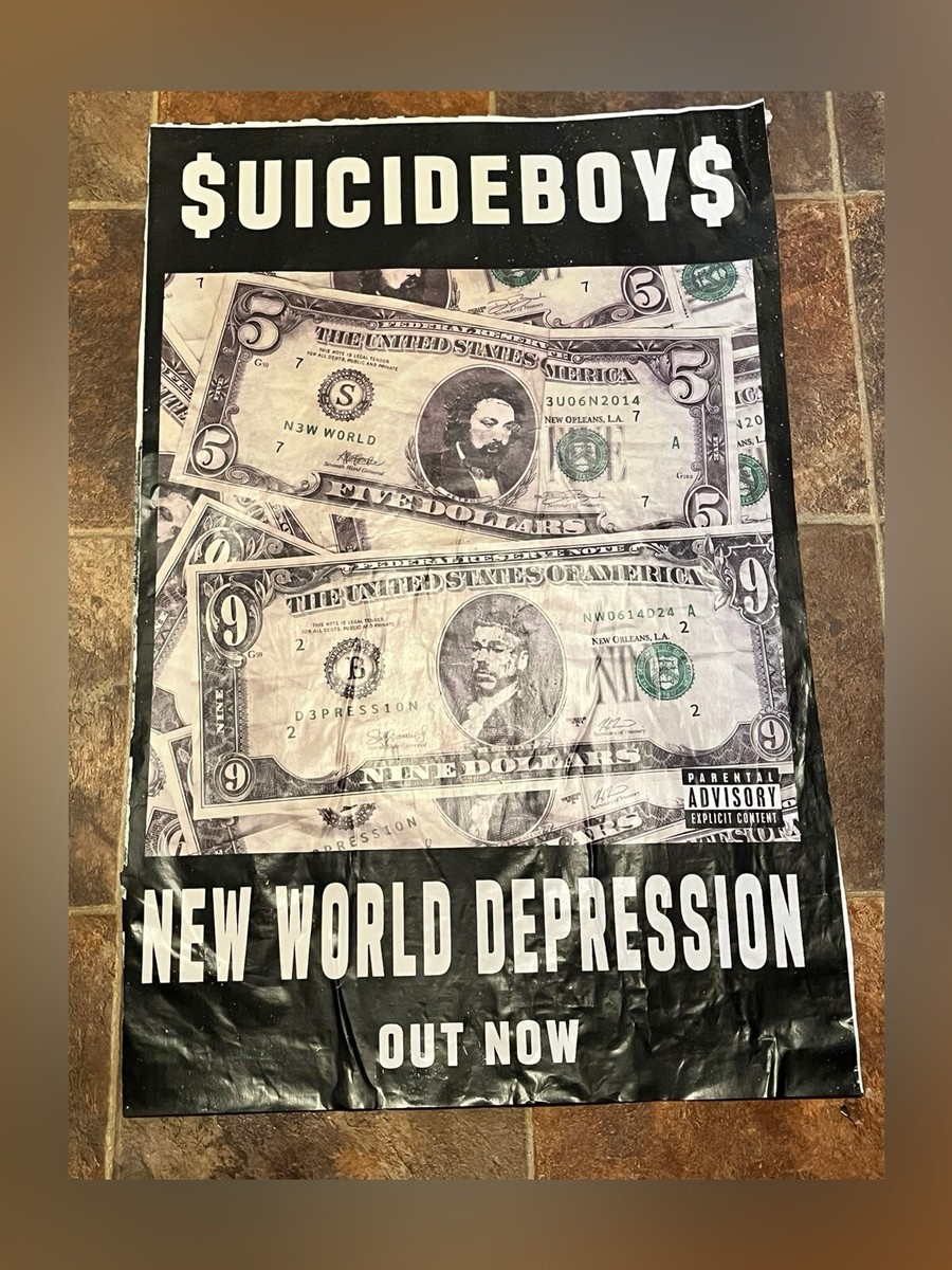 G59 Records Suicideboys Promo Poster 23x36 New World Depression