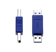 2 Pcs USB 3.1 Male to Male Adapter Coupler 5Gbps Data Transfer PC Laptop Mac UK