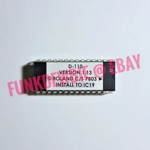 Roland D-110 OS 1.13 EPROM Firmware Upgrade KIT / New ROM Final Update Chip D110