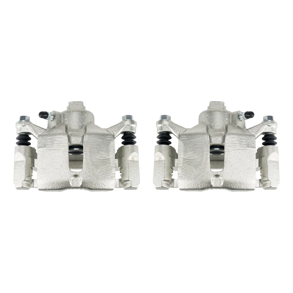 Par de pinzas de freno traseras con soporte para Chevy Impala Buick LaCrosse 2000-2010 Foto 2 de 4