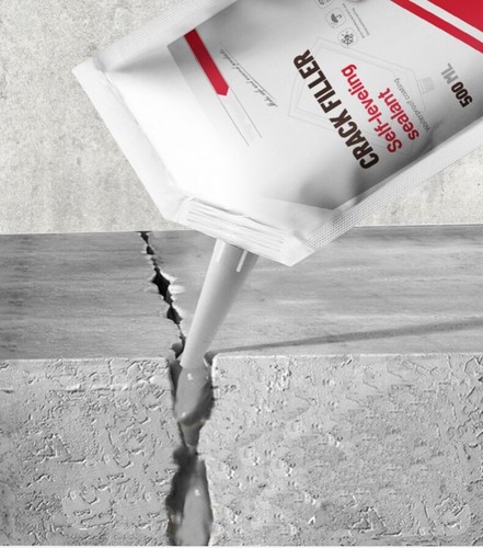 Relleno de grietas de concreto de 500 ml para reparación de grietas de concreto gris relleno reparación de parches de piso - Imagen 14 de 16