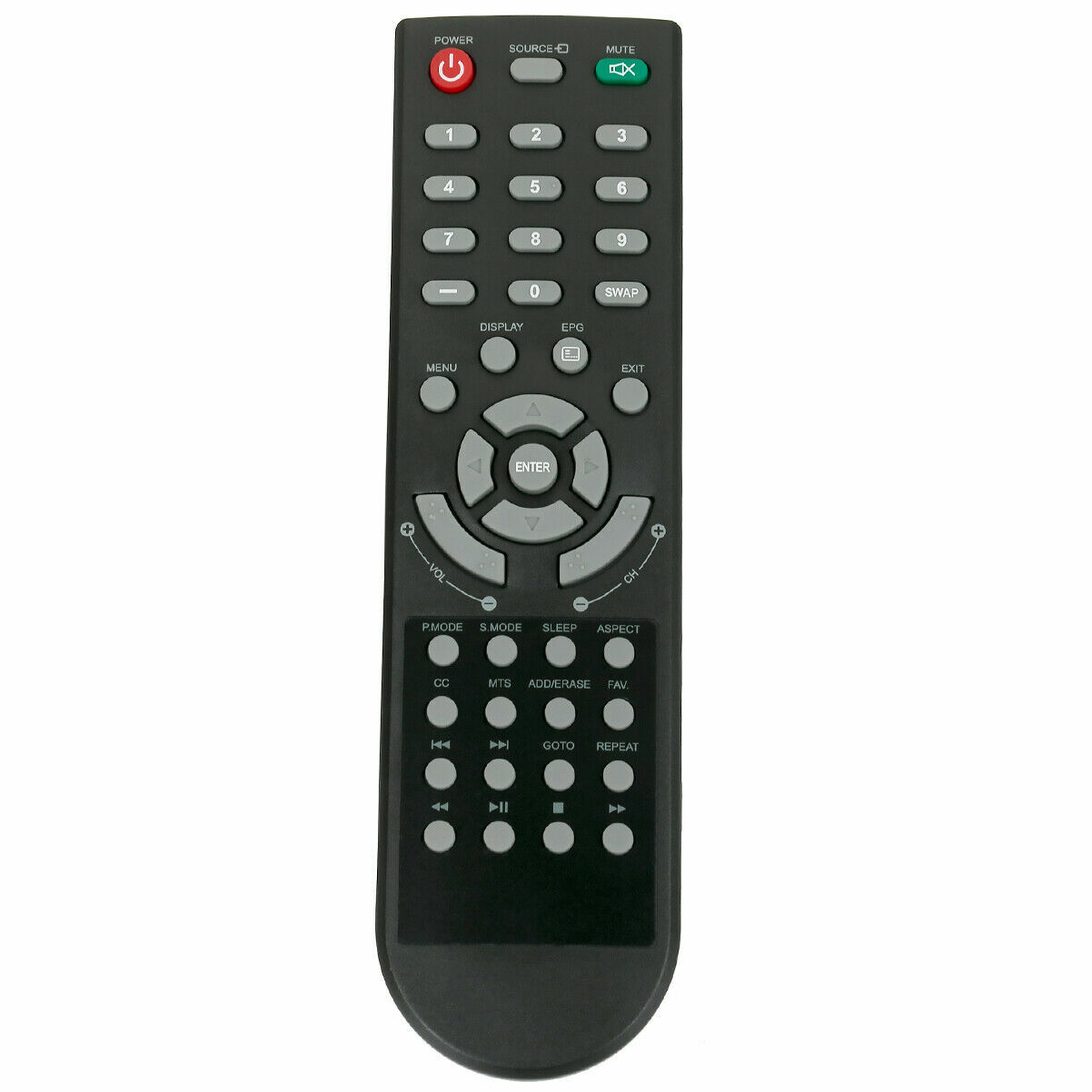 New Remote Control for Polaroid TV PTV2203LED 55GTR3000 32GS