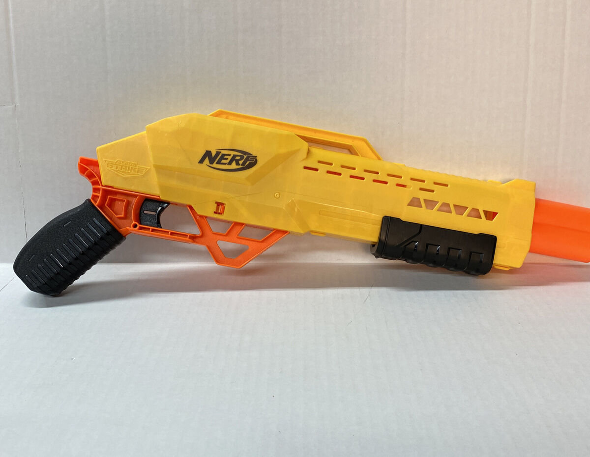 Nerf Alpha Strike Double Barrel Blasting Pump Shot Gun