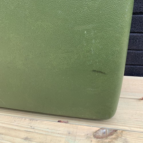 Vintage Avocado Green Luggage 3 piece Set Hard Shell Suitcases WITH KEY - Picture 5 of 14