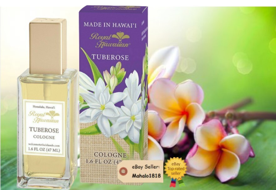Royal Hawaiian Perfumes Tuberose Flower Cologne fl oz FAST