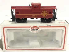 Model Power HO Scale Santa Fe Railway Red Caboose ATSF 999246 #9123