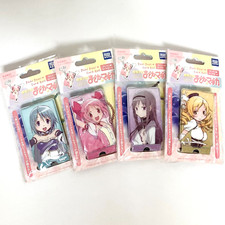 Puella Magi Madoka Magica Cord Roll Keychain Madoka Homura Mami Sayaka Set of 4