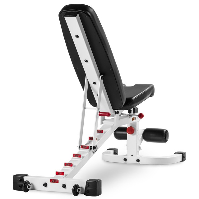 Xmark Fitness 10 Position Adjustable Decline Abdominal Bench Xm