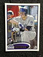 JORDAN PACHECO #219 2012 Topps Baseball RC Rookie Card QTY Colorado Rockies