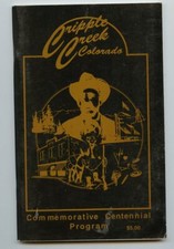 Older Colorado History, Cripple Creek Commemorative Centennial Program