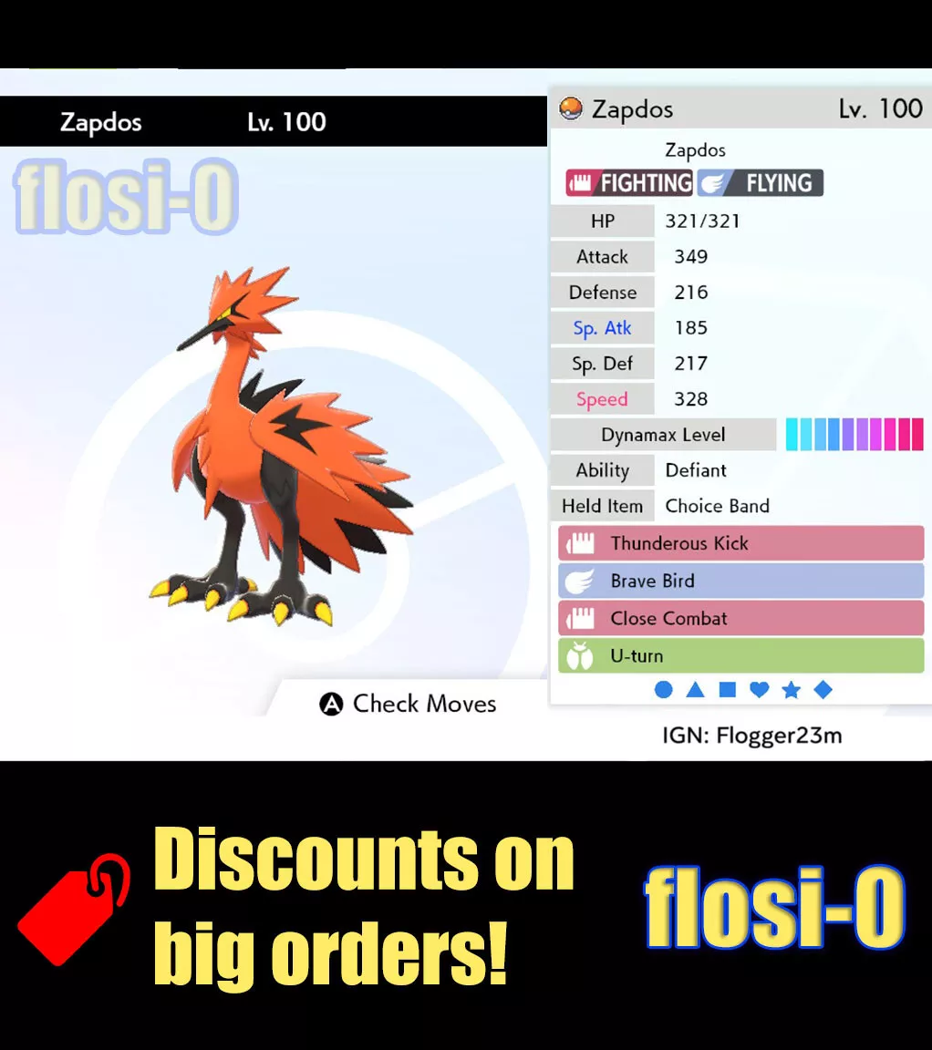 Galarian Zapdos, Official Website