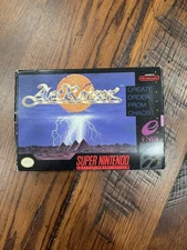 ActRaiser ( Nintendo SNES,1991 ) Complete In box