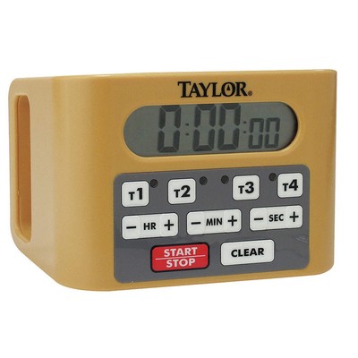 TAYLOR 5839 Digital Timer, Count Up, 10hr 3NZT6