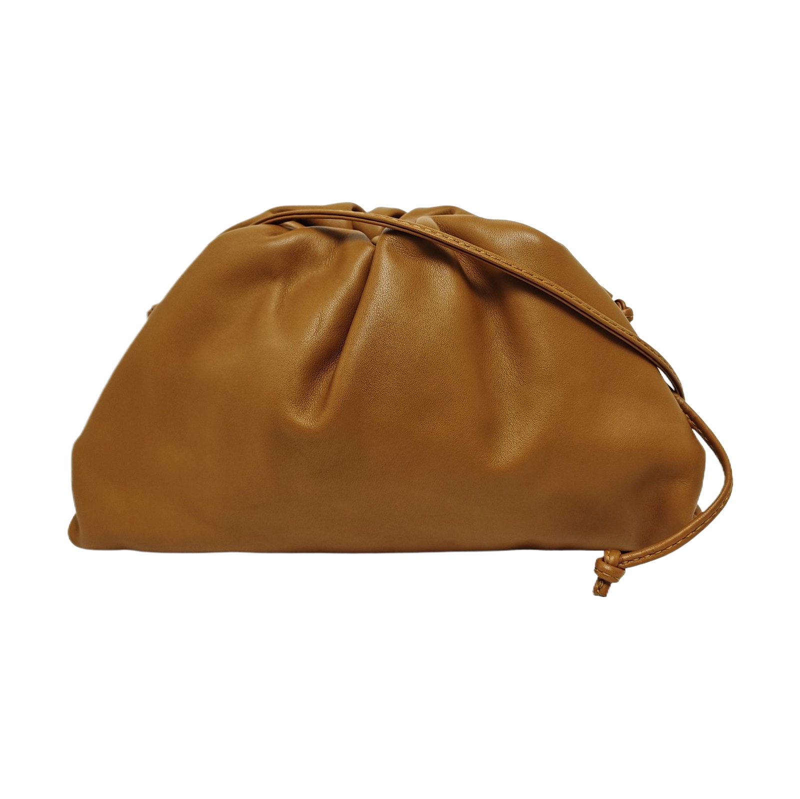 BOTTEGA VENETA The Pouch Mini bags Leather Brown Free Shipping | Duties Paid
