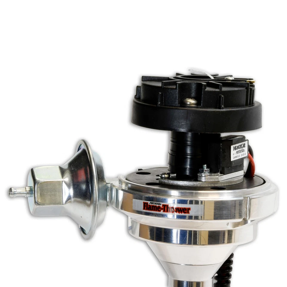 PerTronix D108700 Billet Distributor, Fits Chevy Corvair, Black Cap Foto 3 de 4