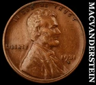 1931-S Lincoln Wheat Cent- Scarce Key Date- No Reserve #K2044