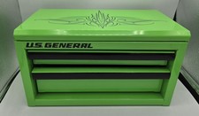New Laser Engraved Us General Mini Toolbox With Tribal Pinstripe Engraving