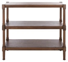 Home Collection Rafiki Brown 3-Shelf Console Table CNS5715C