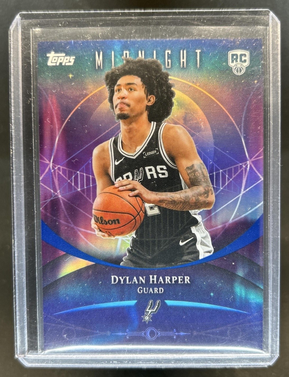 2025-26 Topps Midnight Dylan Harper RC Rookie #62 Spurs