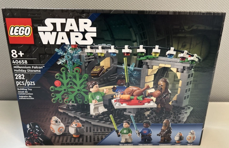 LEGO Star Wars 40658 Halcón Milenario Vacaciones Diorama Sellado de Fábrica Nuevo Foto 2 de 4
