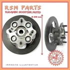 Front brake disc Ø 209 with hub CHATENET CH26 732110