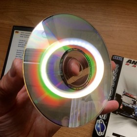ANDRETTI RACING COMPLET BO&Icirc;TE NOTICE SEGA SATURN PAL Deutsch CIB OVP EA Bon &eacute;tat