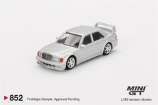 (Pre-Order)MINI GT 1:64 190E 2.5-16 Evolution II Astral Silver Model Car