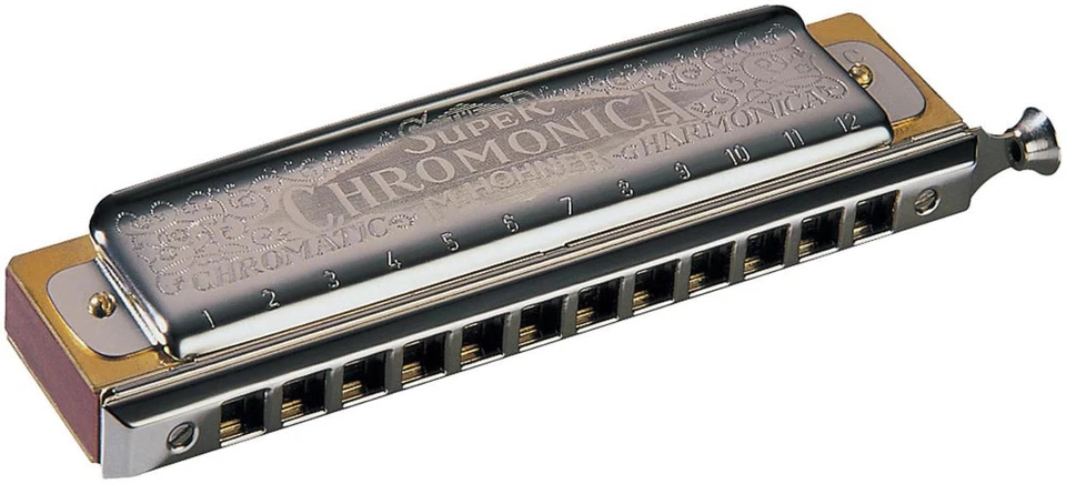 Hohner 270 Super Chromonica Chromatic Harmonica E Foto 4 de 4