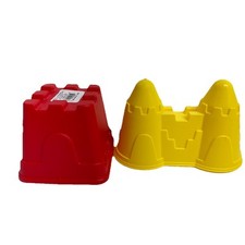 Multi-colored Sand Castle Molds, New