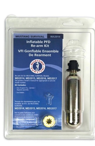 Mustang Survival inflatable PFD Re-arm Kit MA2014- New MD2014 MD2015 MD2016-17 - Picture 1 of 2