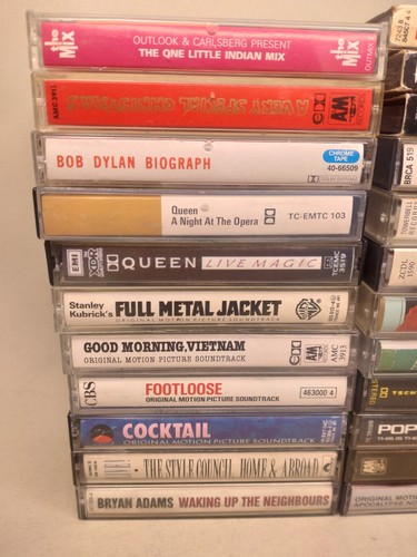CASSETTE TAPES JOB LOT X 23 Bob Dylan Style Council Stawbs - Picture 2 of 9