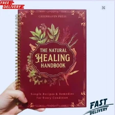 Herbal Remedies Guide Spiral Bound Natural Healing Handbook Health Support With