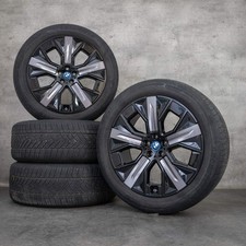 BMW iX i20 Felgen 21 Zoll Sommerräder 5A02655 Styling 1011 Aerodynamik schwarz