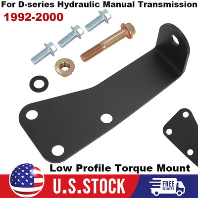 For 1992-2000 D Series Low Profile Torque Mount Bracket Kit D15 D16 EG EK Civic