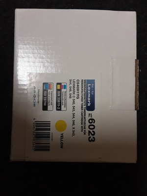 Edding 6023 Toner Für Lexmark C540H1YK, Lexmark C 540, 544, 546, X 543, 544,...