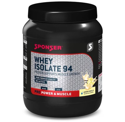 Sponser Whey Isolate 94, 425 g Dose, Vanilla