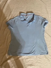 French Toast XL Women's Collared Short Sleeve Polo Shirt