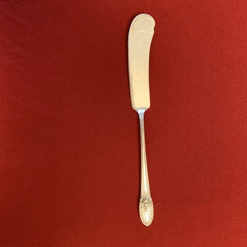 Sterling Silver Butter Knife In Pattern Riviera By International