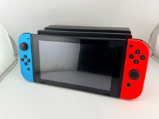 Nintendo Switch Console with Neon Blue/Neon Red Joy-Con Faulty Right Controller