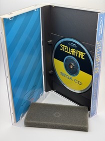 Stellar-Fire (Sega CD, 1993) - CIB Complete w/Manual, Reg, Case, Foam - Tested