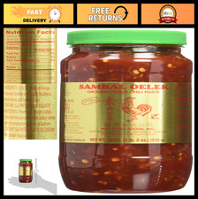 Sambal Oelek Chili Paste 18oz - Spicy Asian Condiment, Pack of 6 Bottles