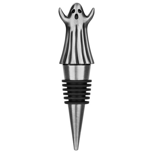 1pc Metal Ghost Wine Stoppers for Wine Bottles Reusable Cover Halloween Gifts - Picture 14 of 21