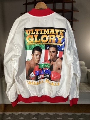 キル　オールドジャラ Vintage 90s Caesars Palace Chavez De La Hoya Champion Fight Jacket