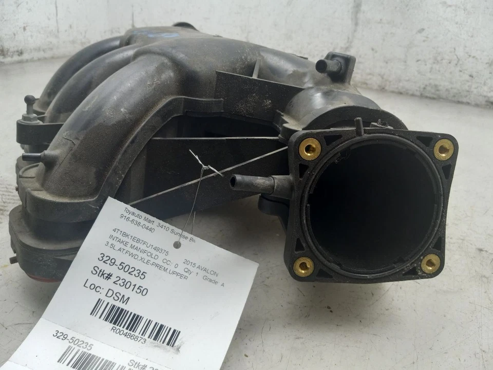 15 TOYOTA AVALON XLE PREMIUM 3.5L UPPER INTAKE MANIFOLD 17190-0P032 - Image 2 of 4