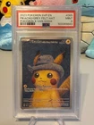 2023 Pokemon SVP EN x Van Gogh #085 Pikachu w/Grey Felt Hat PSA 9 MINT