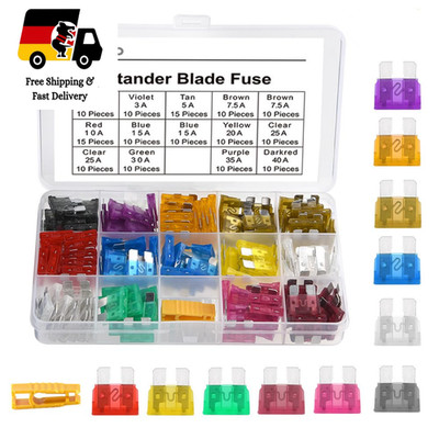 Blade Fuses 11er Set 2A 3A 5A 7 10A