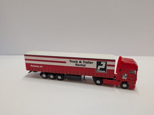 Herpa 065658 modelos en miniatura N/1:160 PacLease DAF semirremolque | Condition: Gebraucht
