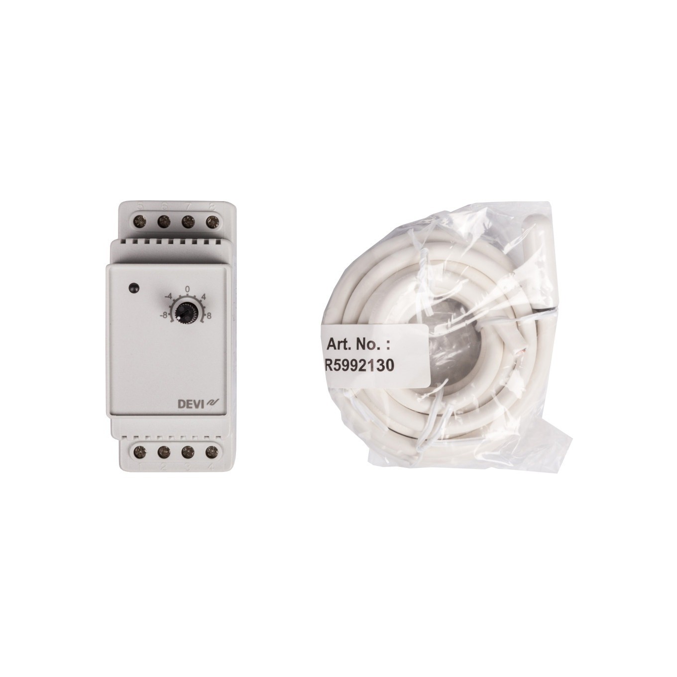 Danfoss Devireg 330 -10 10 c din rail thermostat - Bild 4